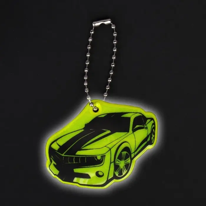 Светоотражающий элемент «Авто», двусторонний, 5.5×4.3 см, МИКС Светоотражающий элемент «Авто», двусторонний, 5.5×4.3 см, МИКС