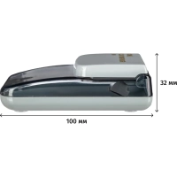 Скрепочница магнитная Deli Е988 со скрепками в комплекте, цвет ассорти