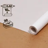 Калька под карандаш 420 мм в рулоне 10 м, 30 г/м&sup2;
