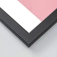 Фоторамка для фото 30х40 см "Oframe", пластик, чёрный, (пластик экран)