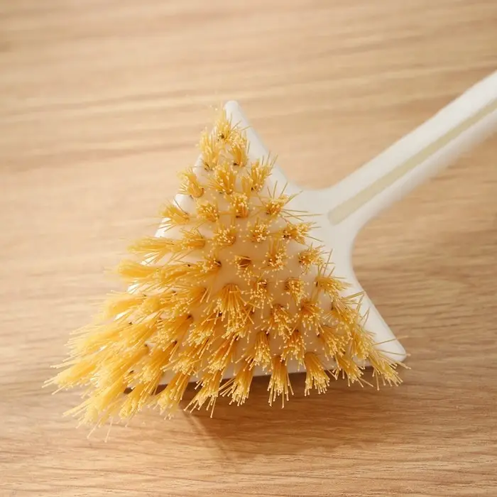 Щётка для посуды Доляна Meli, бамбуковая ручка, треугольная, 26 см Щётка для посуды Доляна Meli, бамбуковая ручка, треугольная, 26 см