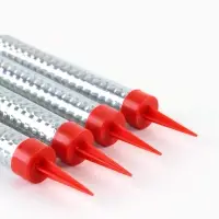 Свечи фонтаны для торта, 10 см , горение 35 сек., 4 шт., серебро