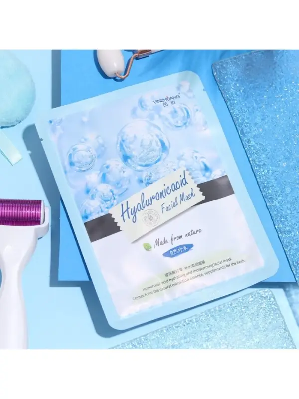 Тканевая маска для лица с гиалуроновой кислотой, увлажняющая Тканевая маска для лица с гиалуроновой кислотой, увлажняющая