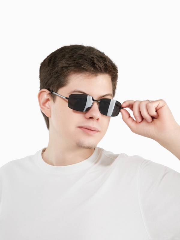 Очки солнцезащитные поляризационные, дужка 12.7 см, ширина 13.1 см, линза 3.8 х 5.8 см Очки солнцезащитные поляризационные, дужка 12.7 см, ширина 13.1 см, линза 3.8 х 5.8 см