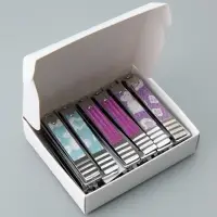 Кусачки книпсер педикюрные, с пилкой, 8 см, в коробке, МИКС