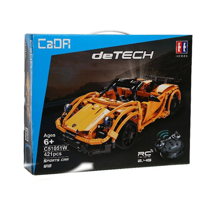 Конструктор радиоуправляемый «Тачка» с аккумулятором, 421 деталь Конструктор радиоуправляемый «Тачка» с аккумулятором, 421 деталь