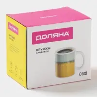 Кружка - хамелеон Доляна &laquo;Пузырики&raquo;, 350 мл, керамика