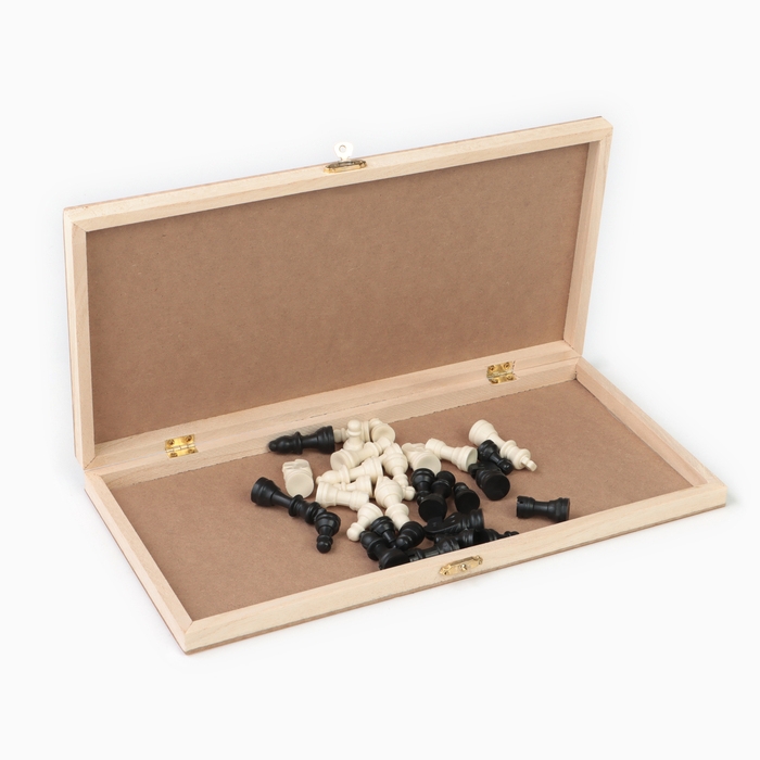 Шахматы деревянные настольные, 34 х 34 см Шахматы деревянные настольные, 34 х 34 см