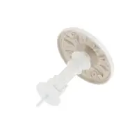 Крючок для штор CAPPIO KS031, d=95 мм, цвет белый, 2 шт