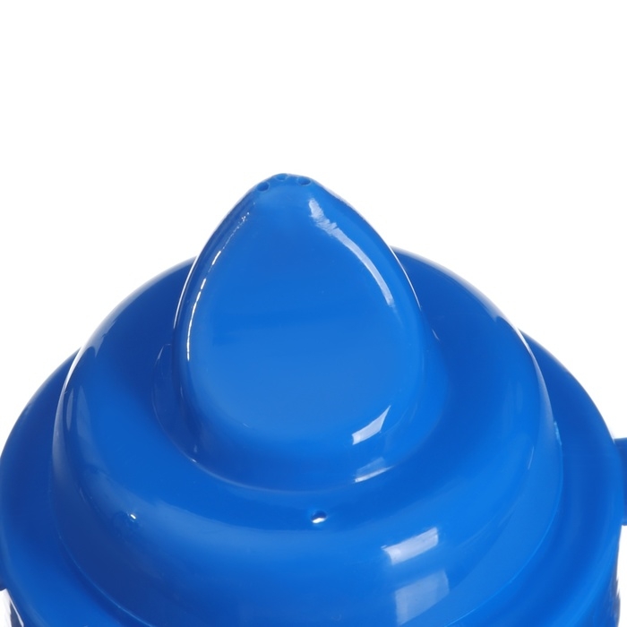 Поильник детский с твёрдым носиком &laquo;Маленький босс&raquo;, 140 мл., с ручками, цвет синий