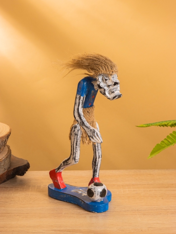 Сувенир «Абориген футболист», 7×12×21 +/- см, дерево Сувенир «Абориген футболист», 7×12×21 +/- см, дерево