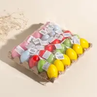 Свеча пасхальная "Яичко" 64 гр (набор 30 шт), ассорти цветов