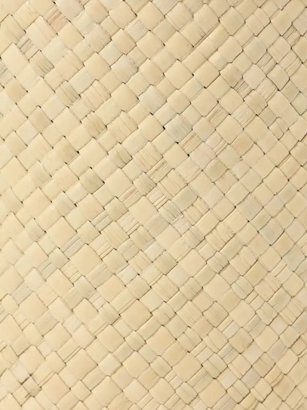 Сумка плетёная из пандана, 23&times;13&times;35 см, бежевая