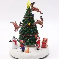 Фигура светодиодная &laquo;Елка&raquo; 25&times;18 см, муз, USB, AAx3 (не в комплекте), МУЛЬТИ