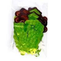 Воздушный шар фольгированный - самодув 9" «Виноград», с палочкой Воздушный шар фольгированный - самодув 9" «Виноград», с палочкой