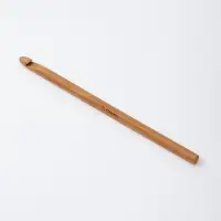 Крючок для вязания, бамбуковый, d=7 мм, 15 см