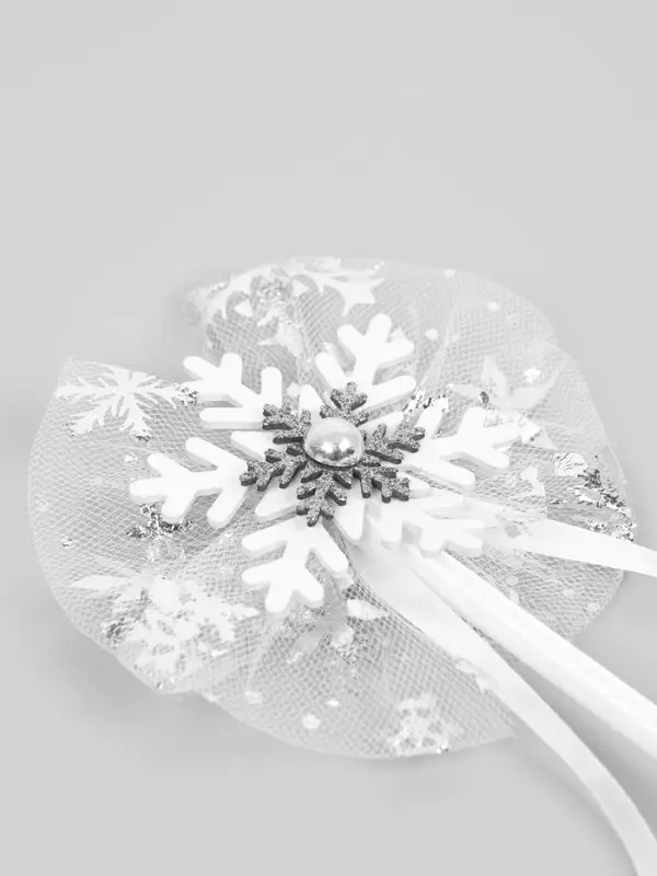 Жезл карнавальный &laquo;Снежинка&raquo;, МИКС, 35 см