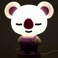 Лампа - ночник ZABIAKA &laquo;Коала&raquo;, световые эффекты, работает от сети, МИКС