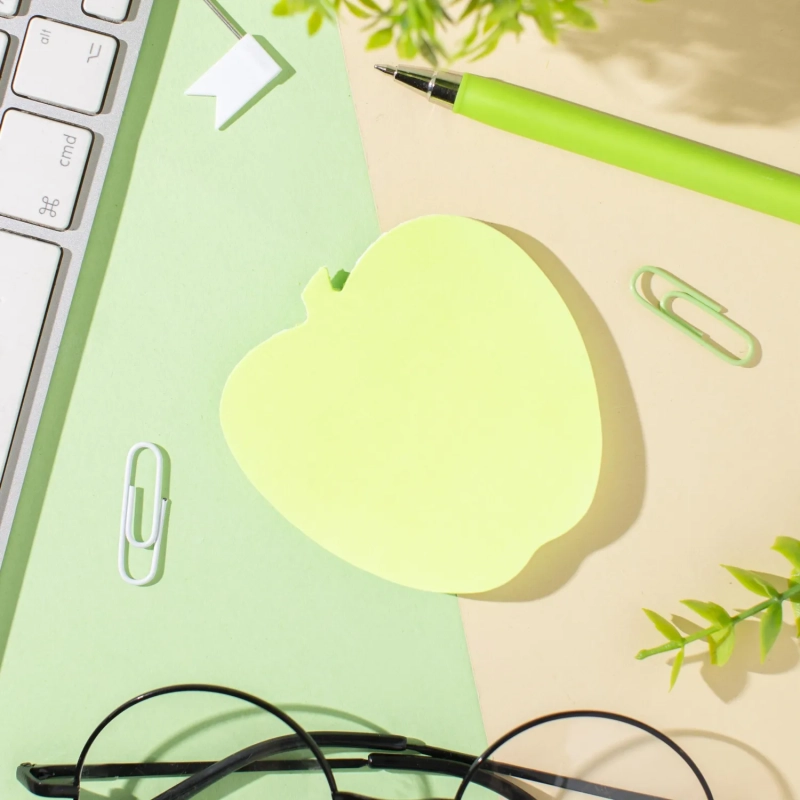 Стикеры фигурные Attache Selection фигурный яблоко 50  листов