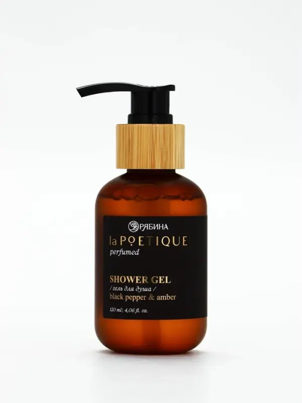 POETIQUE Гель для душа по мотивам аромата "Black pepper", 120 мл
