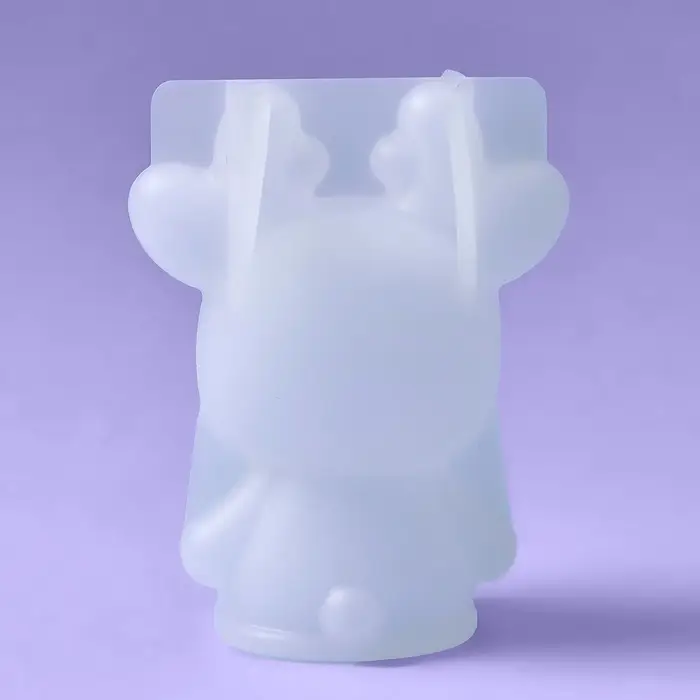 Молд для заливки &laquo;Оленёнок&raquo;, силикон, 6&times;3&times;6 см, прозрачный