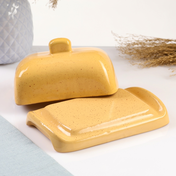 Масленка Масленка "Русская" 8х17х10см, каракум