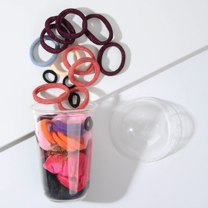 Резинки для волос «Girls rules» набор, 34 шт. Резинки для волос «Girls rules» набор, 34 шт.