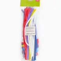 Синельная проволока, набор для творчества из проволоки с ворсом, помпонов и глаз