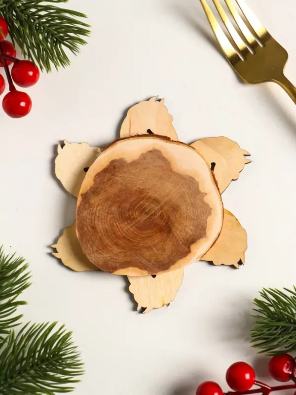 Подставка под горячее Лошадь Красотка , 11см, можжевельник Подставка под горячее Лошадь Красотка , 11см, можжевельник