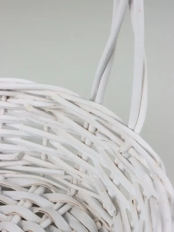 Набор корзин  (ива), 40 H12 HH39 B33, 35 H10 HH34 B28, 28 H9 HH31 B22, 3 шт., белый