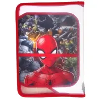 Папка пластиковая, 1 отделение, на молнии, &laquo;Супергерой&raquo;