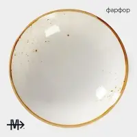 Салатник фарфоровый Magistro «Церера», 400 мл, d=16,5 см, цвет белый Салатник фарфоровый Magistro «Церера», 400 мл, d=16,5 см, цвет белый