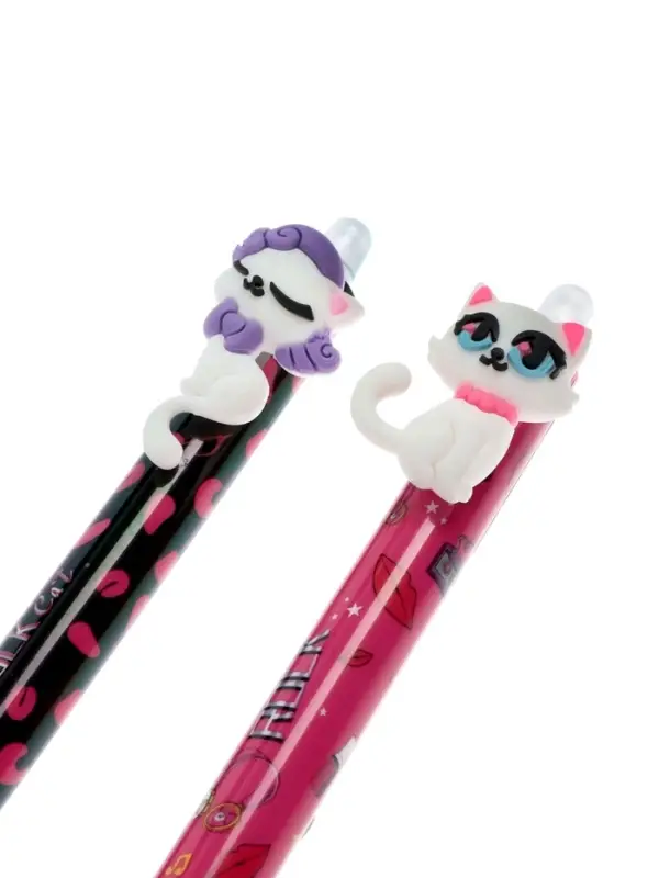 Стираемая ручка &laquo;Котики&raquo;, гелевая, синий стержень, узел 0.5 мм, МИКС