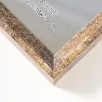 Фоторамка пластик 20х25 см "Прованс" бежево-коричневый 29х23,7х3 см