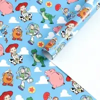Бумага упаковочная глянцевая &laquo;Игрушки&raquo;, 50&times;70 см, 1 лист