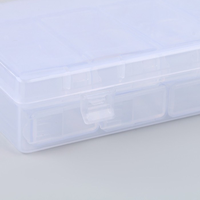 Органайзер для хранения страз алмазной мозаики, 10 секций Органайзер для хранения страз алмазной мозаики, 10 секций