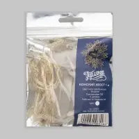 Гирлянда &laquo;Конский хвост&raquo; 10 нитей по 1 м, IP20, серебристая нить, 100 LED, 2 режима, от батареек АА&times;3, свечение белое