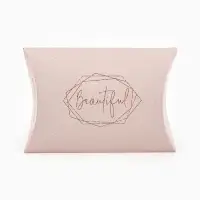 Коробка подарочная складная фигурная Beautiful, упаковка, 11&times;8&times;2 см