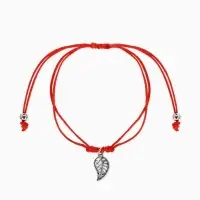 Браслет-оберег &laquo;Став&raquo;, приносящий деньги, лист, цвет серебро, 8 см