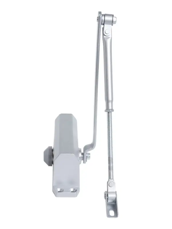 Доводчик дверей ТУНДРА G062 морозостойкий, до -50, до 65, цвет серебро