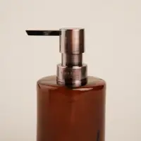 Аксессуары для ванной SL Home, 3 предмета, дозатор, мыльница, стакан, коричневый