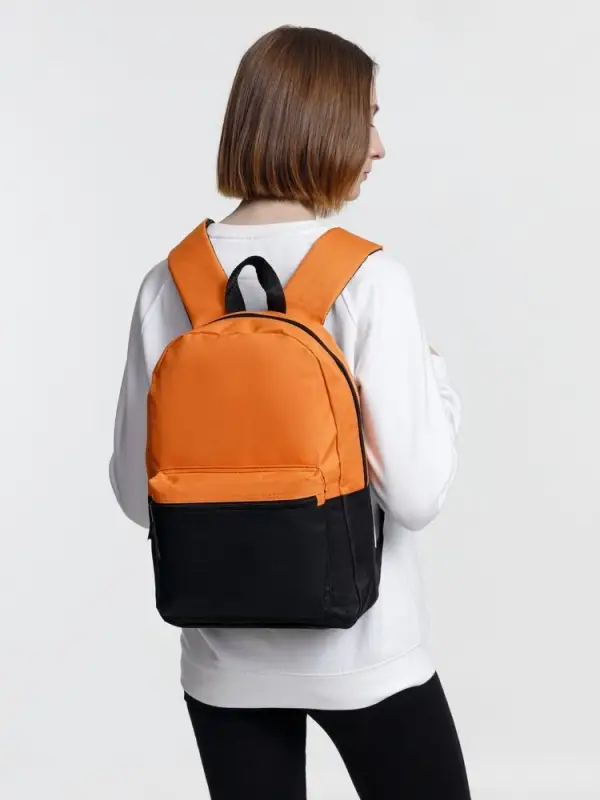 Рюкзак Base Up, черный с оранжевым Рюкзак Base Up, черный с оранжевым