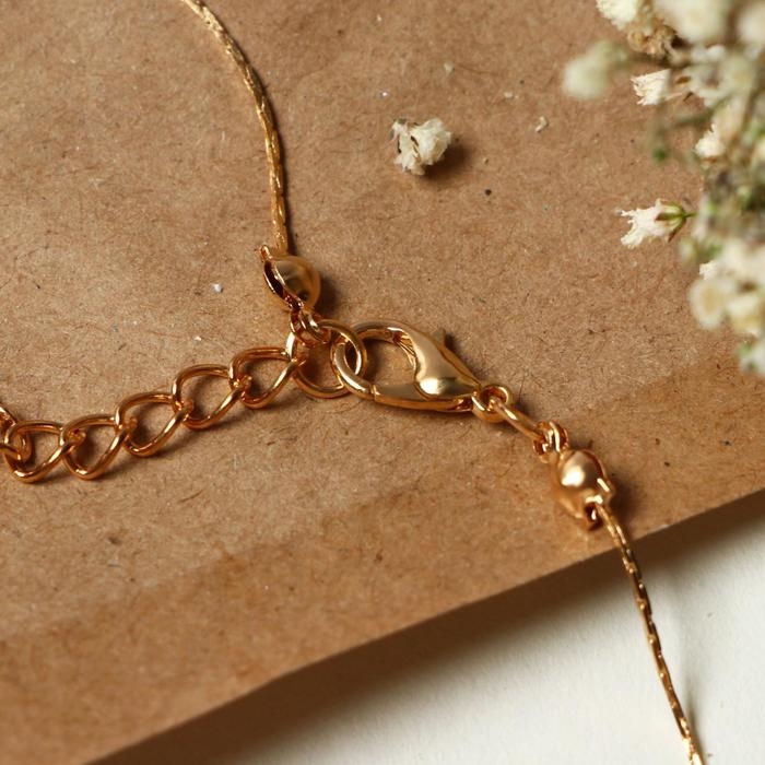 Кулон «Жемчужина», цвет белый в золоте, 39 см Кулон «Жемчужина», цвет белый в золоте, 39 см