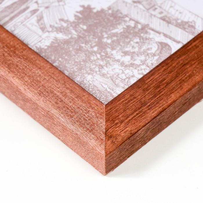 Фоторамка сосна с24 коричневая 13х18 см (пластиковый экран) Фоторамка сосна с24 коричневая 13х18 см (пластиковый экран)