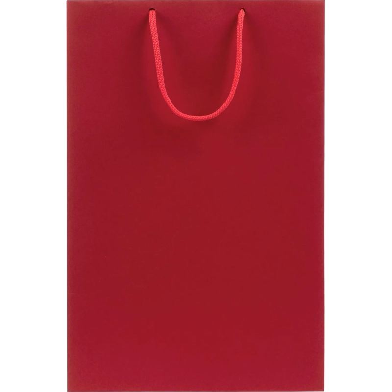 Пакет подарочный бумажный Porta, средний, красный, 23х35х10см,15837.50