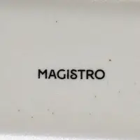 Блюдо для подачи Magistro Slate, 26.5&times;15 см, фарфор, белое