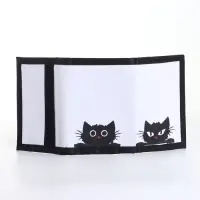 Кошелёк детский на липучке &laquo;Выбражулька&raquo;, белый