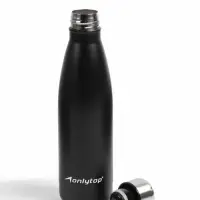 Термобутылка ONLYTOP, 500 мл, чёрная