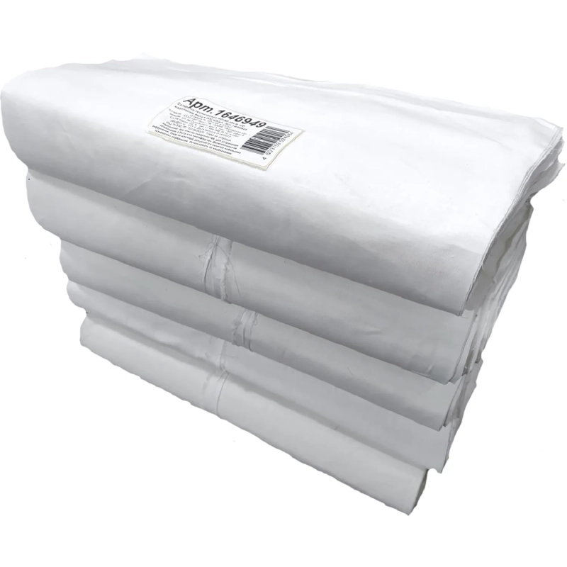 Салфетка техническая мадаполам 40х40см х/б белая 500 шт/уп