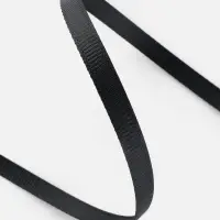 Лента репсовая, 6 мм, 23&plusmn;1 м, чёрная №39